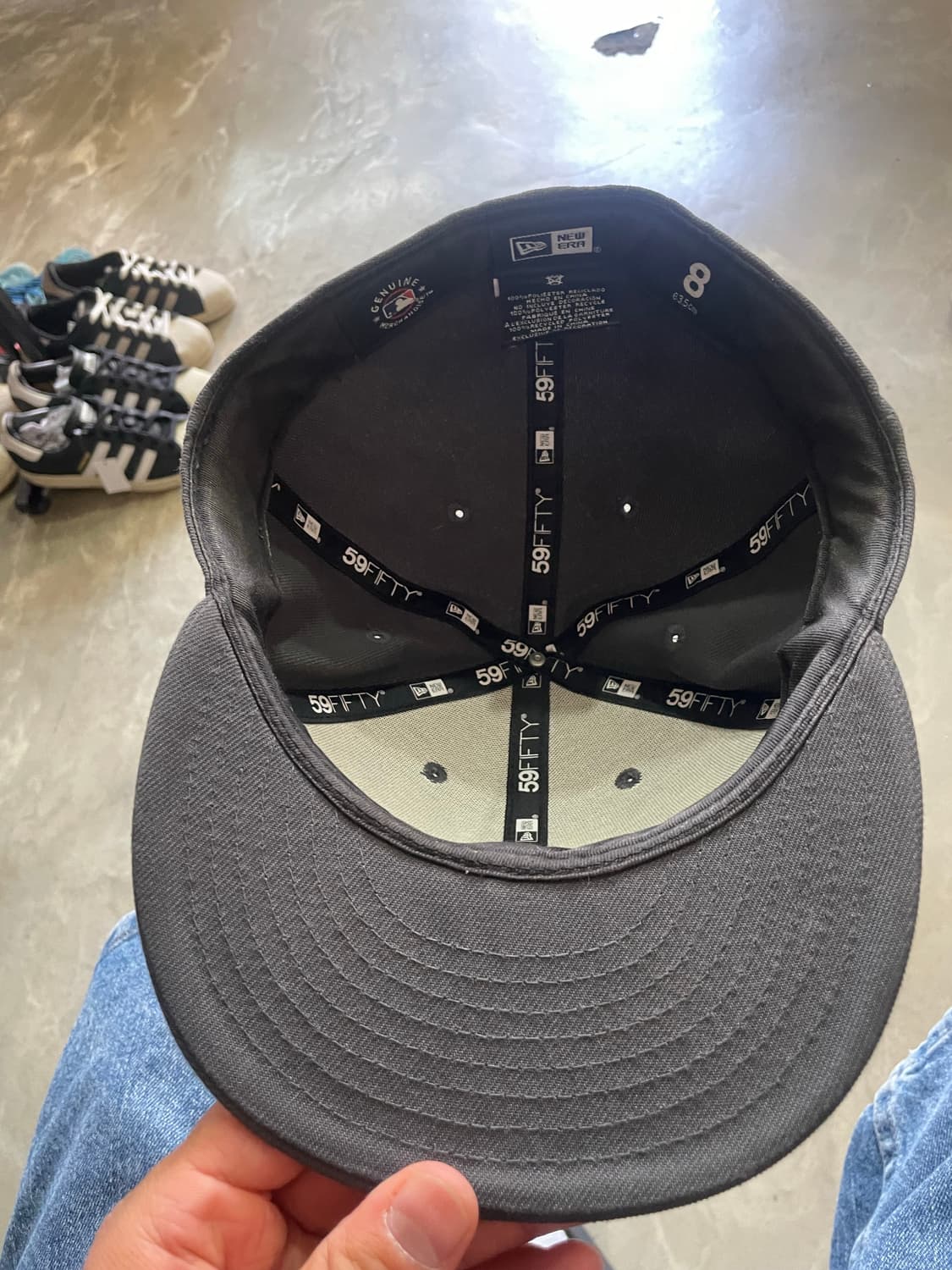 뉴에라 뉴욕 양키스 그라파이트 8( 63.5cm ) 상품이미지7