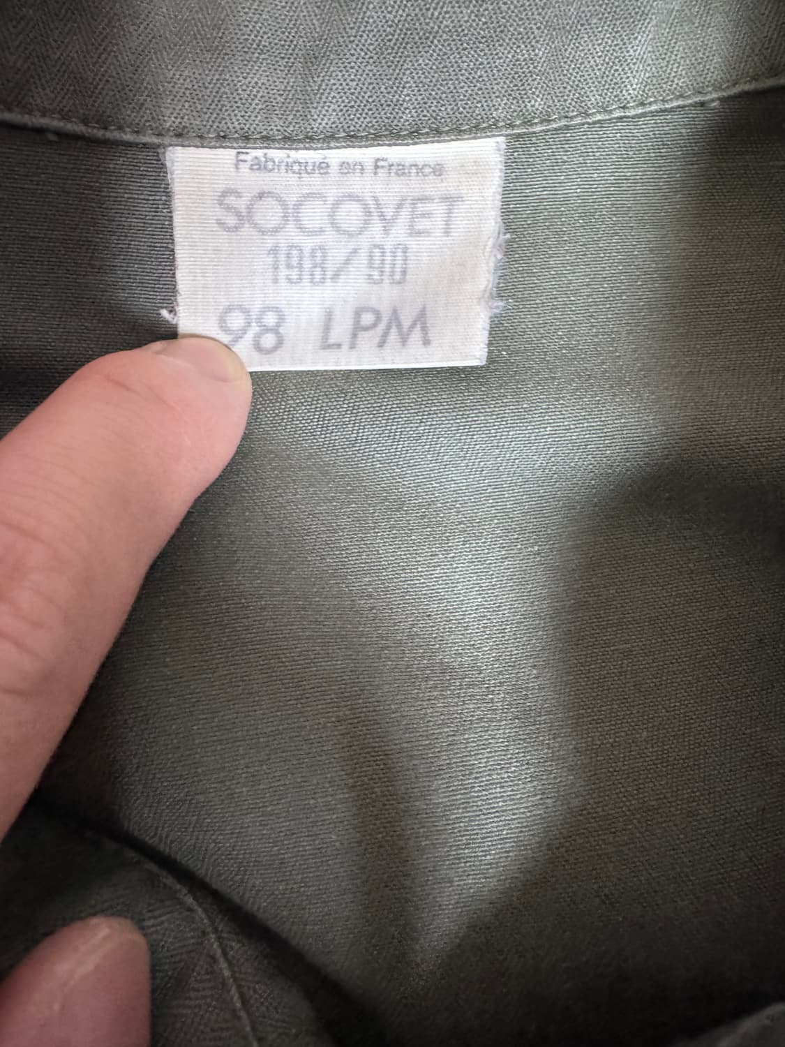 빈티지 90s 프랑스 공군 french airforce 밀리터리 자켓 L 상품이미지3