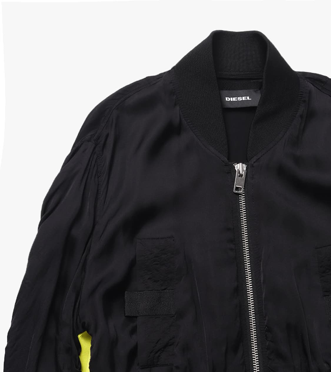 DIESEL - SHIRRING CROP BOMBER JACKET 상품이미지3