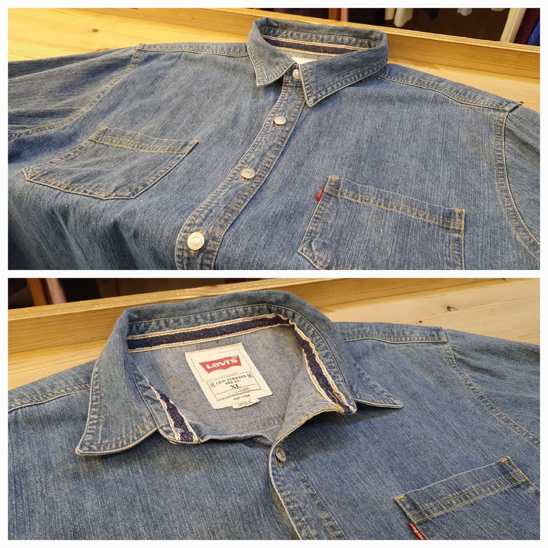 110.리바이스 클래식 데님셔츠 상품이미지3