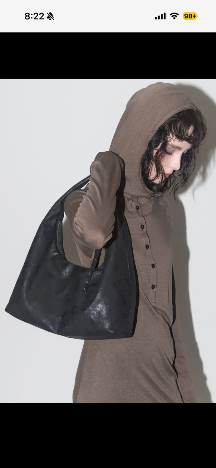 피시아 레더 호보백 상품이미지1