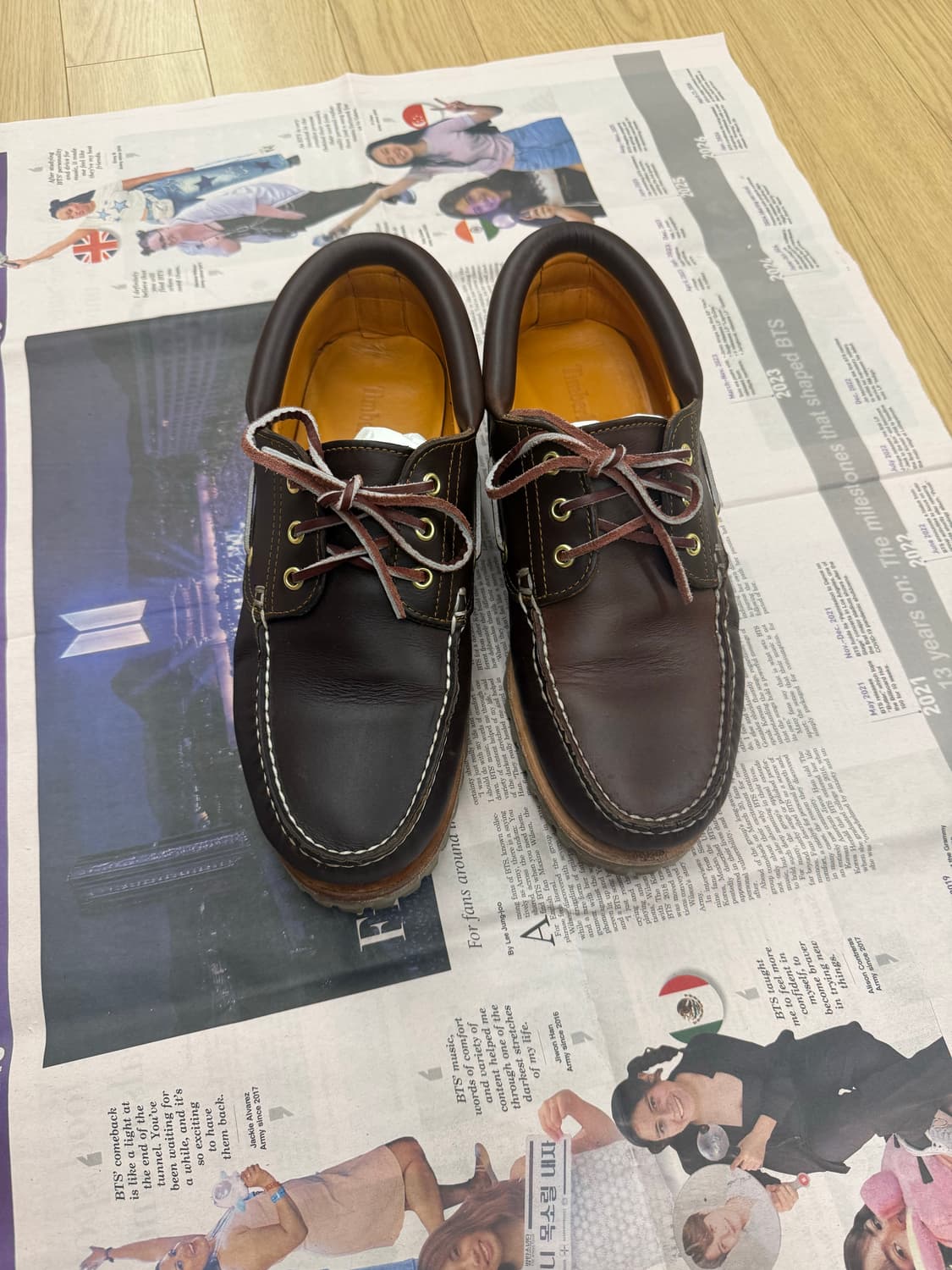 팀버랜드 클래식 3아이 보트슈즈 - 브라운 (270) 상품이미지2