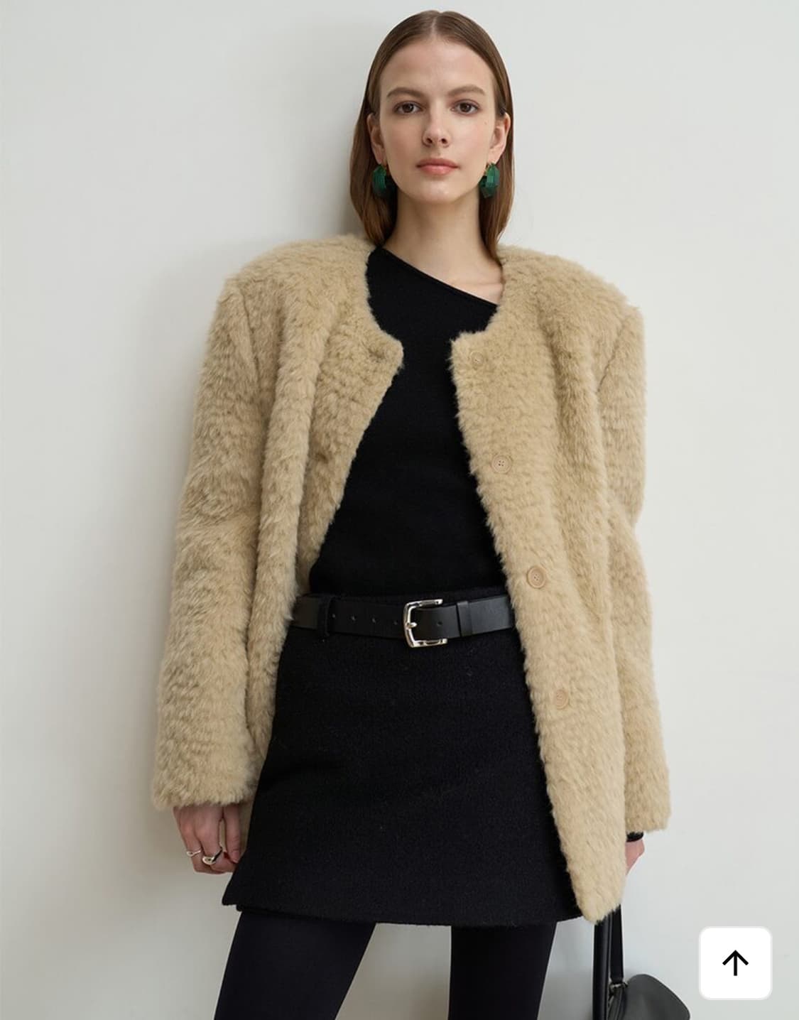 블러썸에이치컴퍼니 RAMU FUR JACKET 상품이미지5