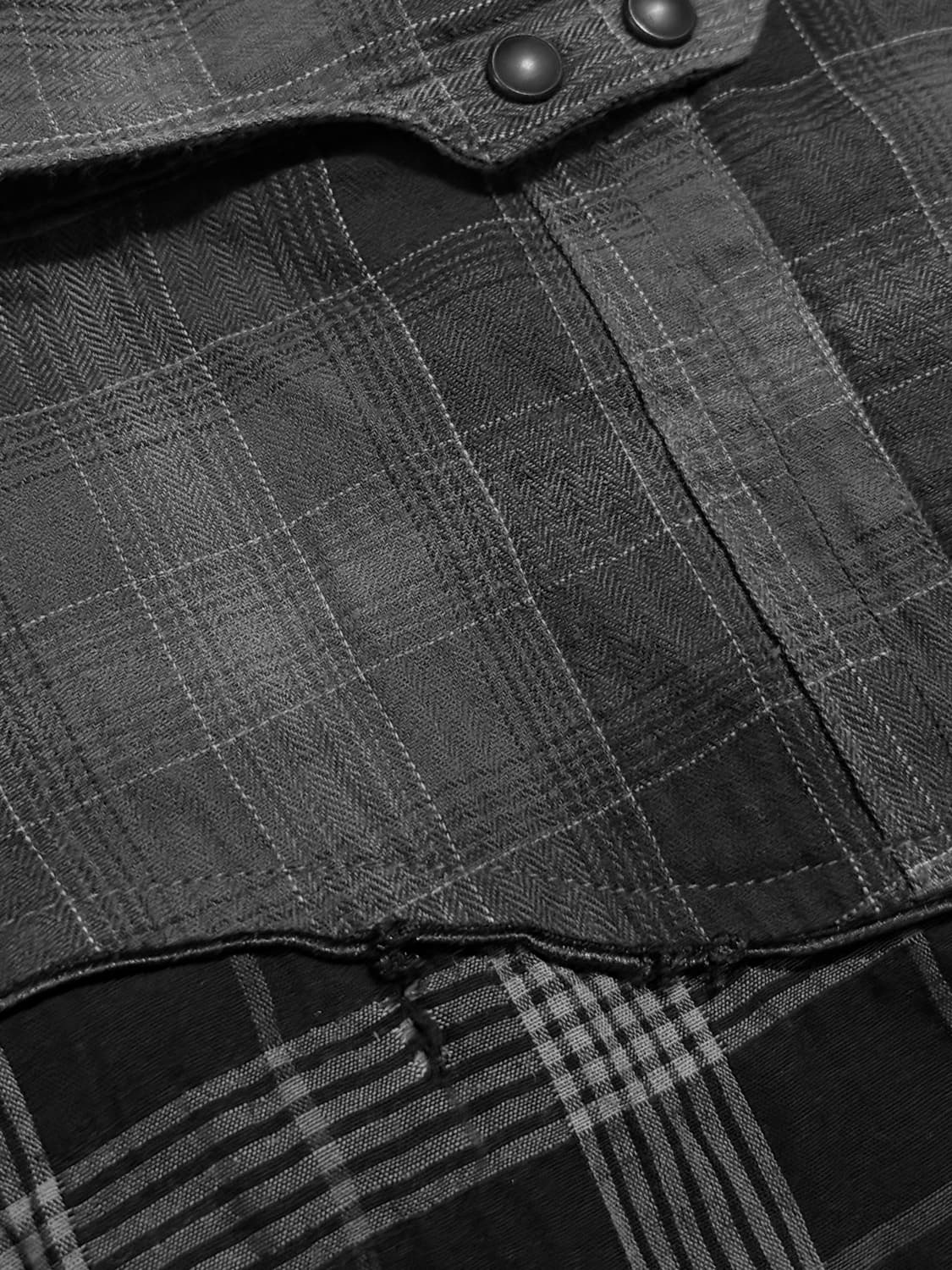 C Diem Grey Plaid Coat 상품이미지4
