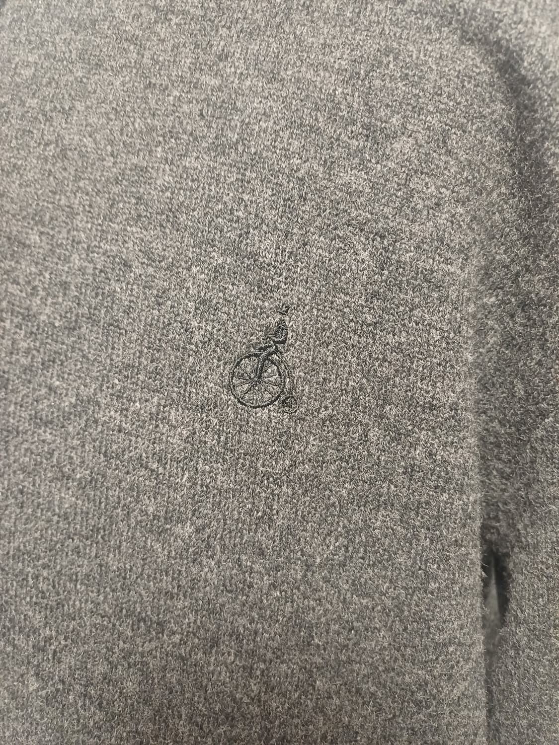 [정품] 빈폴 맨즈 캐시미어 혼방 하프집업 니트 (100/L) 상품이미지5