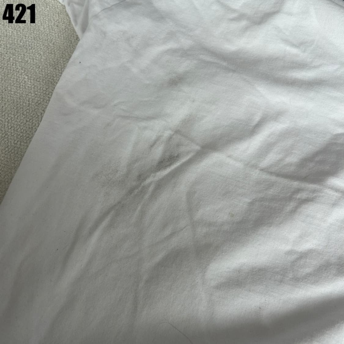 예일 흰색 반팔티  상품이미지3