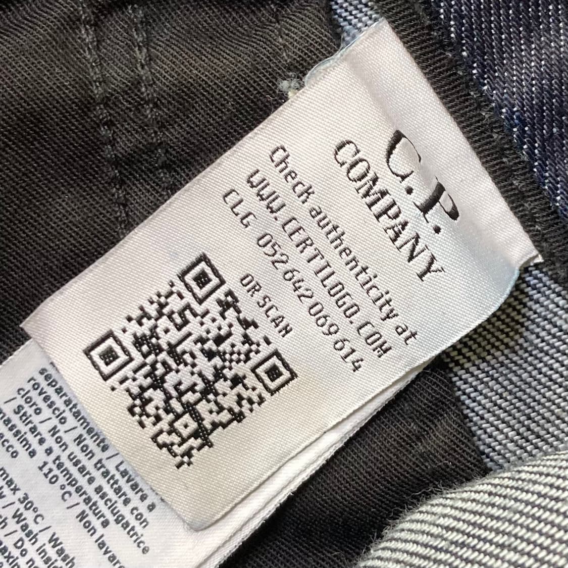 C.P.COMPANY 슬림핏 데님팬츠 W32 상품이미지5
