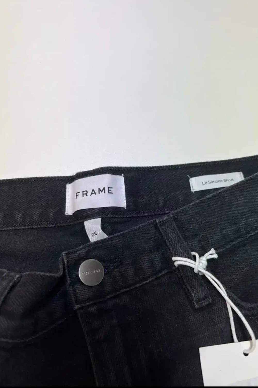 프레임 데님 숏 팬츠 상품이미지2