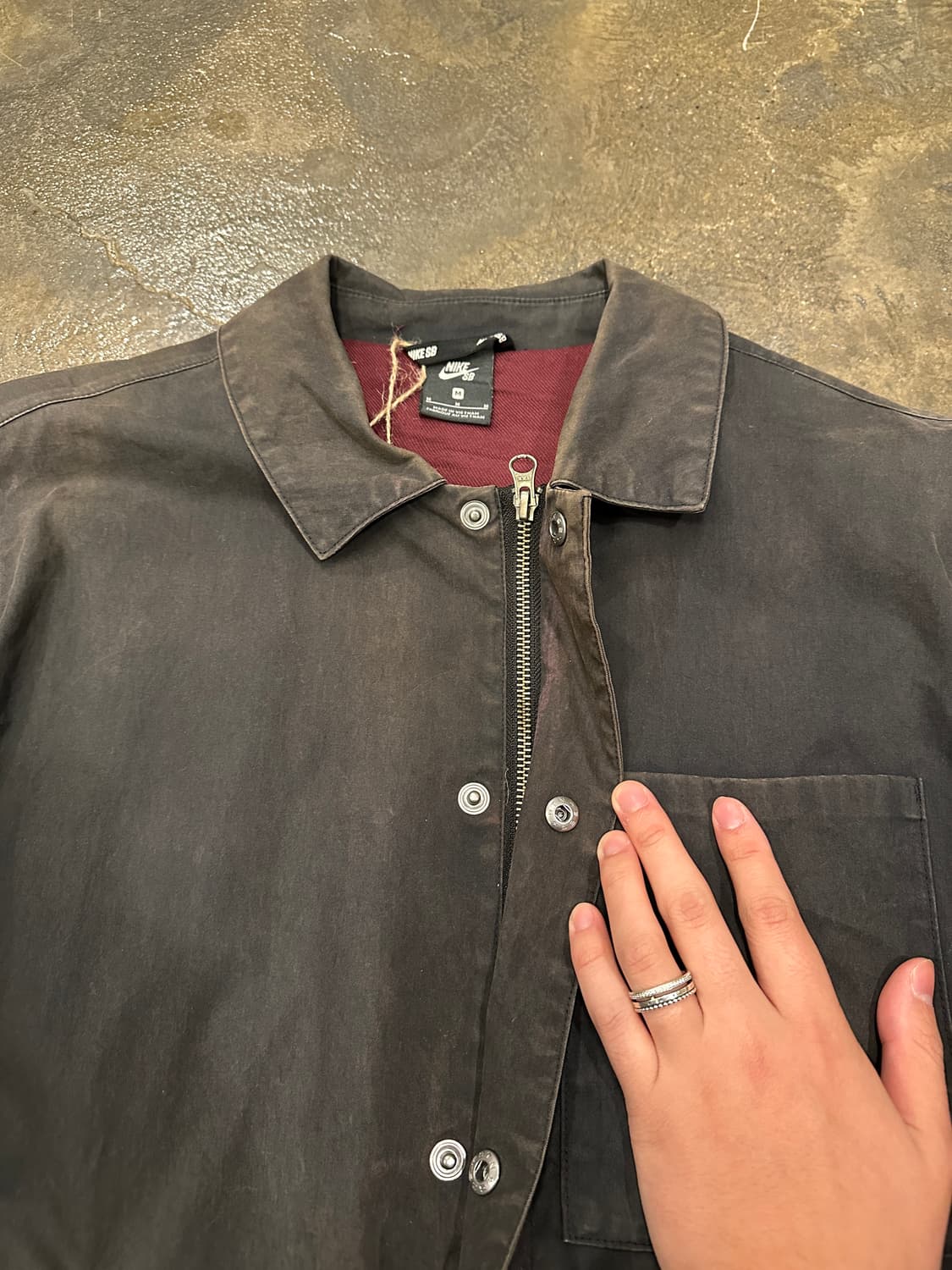 나이키 SB 워크 자켓 브라운 M 상품이미지5