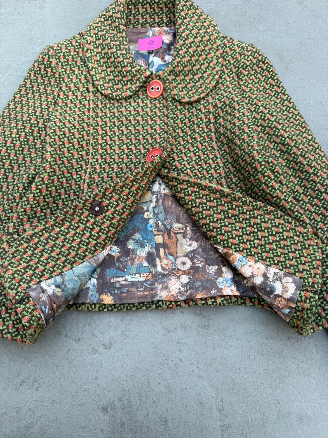 sellys 셀리 울 트위드 자켓 상품이미지4