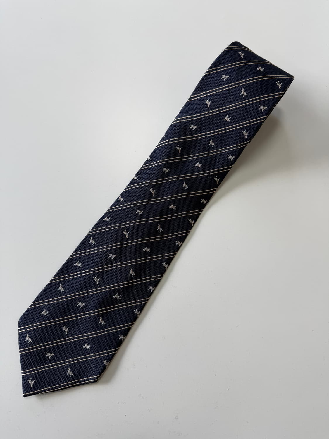 빈티지 실크 넥타이 9cm 상품이미지1