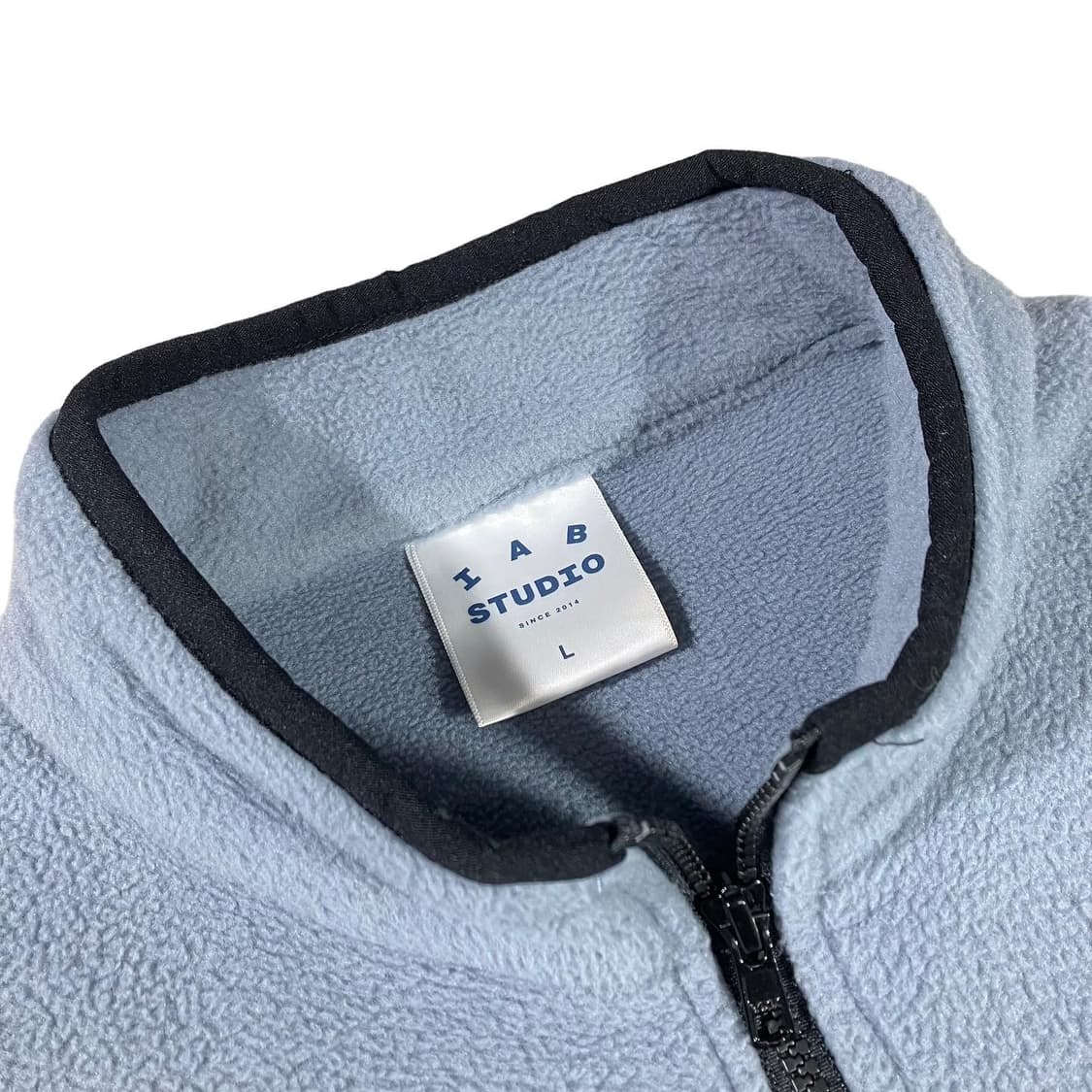 IAB STUDIO 아이앱 쿨그레이 반집업 후리스 상품이미지6