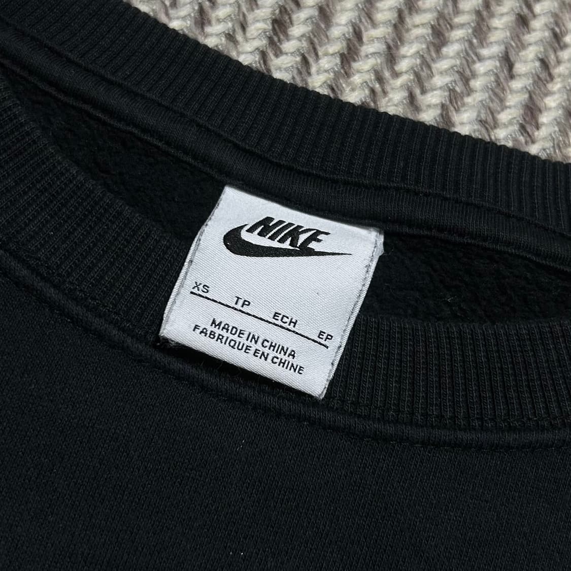 [S] Nike 나이키 우먼즈 크롭 스우시 맨투맨 상품이미지5