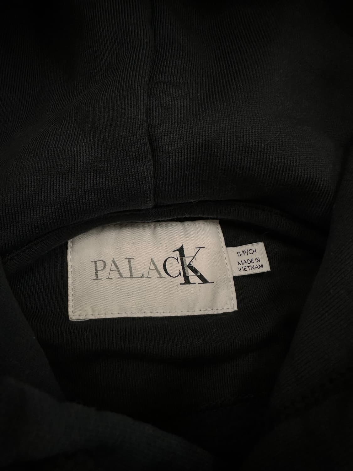(S) 팔라스xCK1 트라이퍼그 후드 블랙 상품이미지5