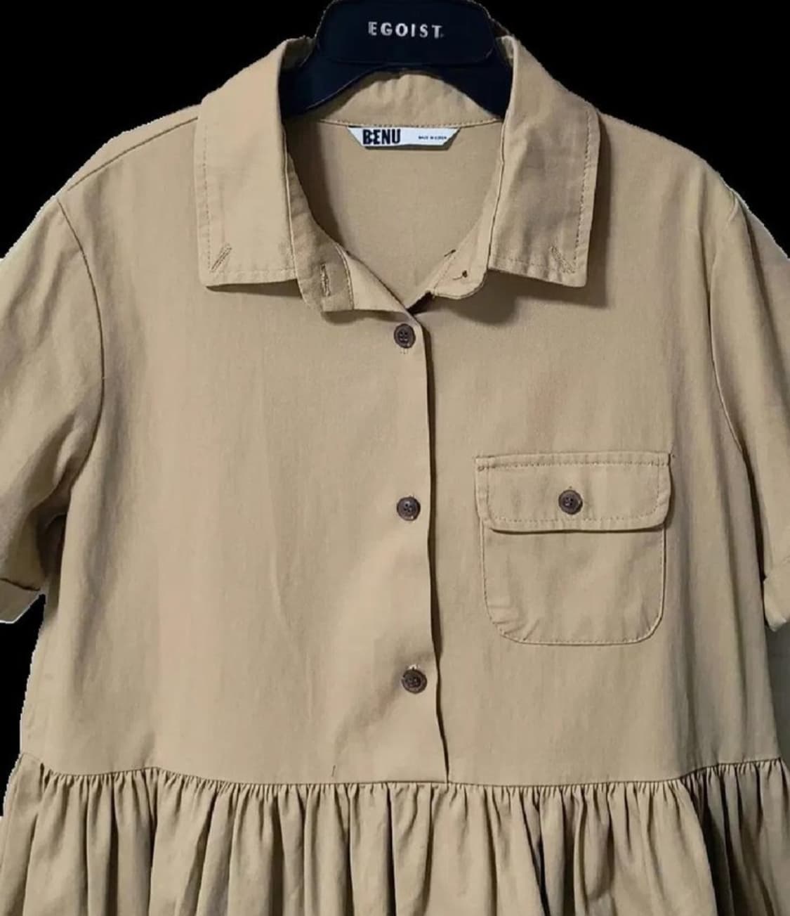 카라 반팔원피스 상품이미지3