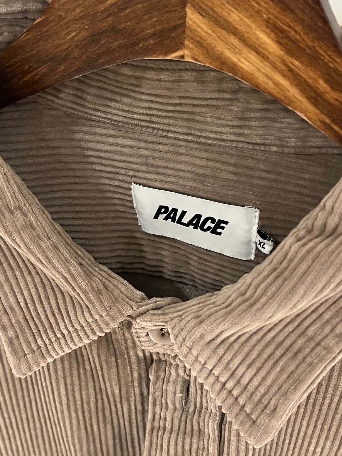 Palace Corduroy L/S Shirts Grey 상품이미지3