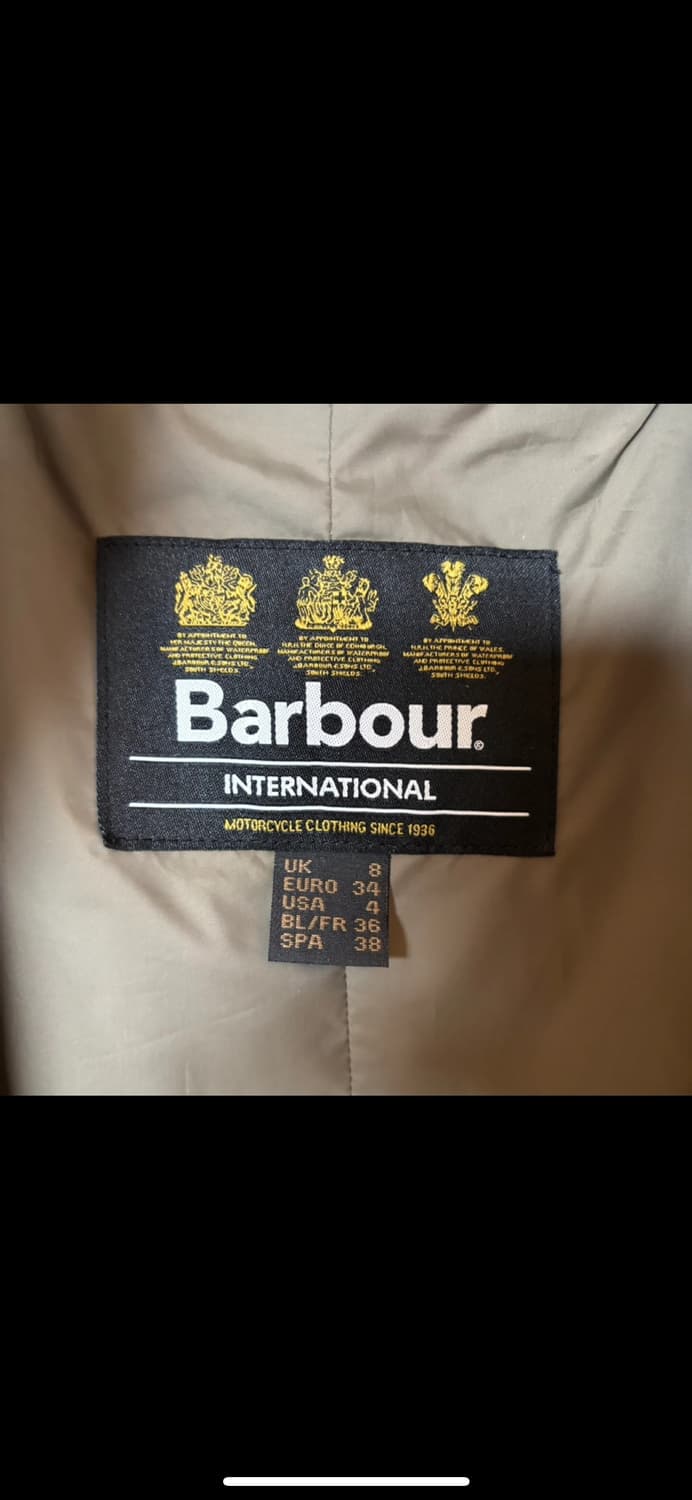 (Uk8) 바버 인터내셔널 여성 코트 상품이미지4