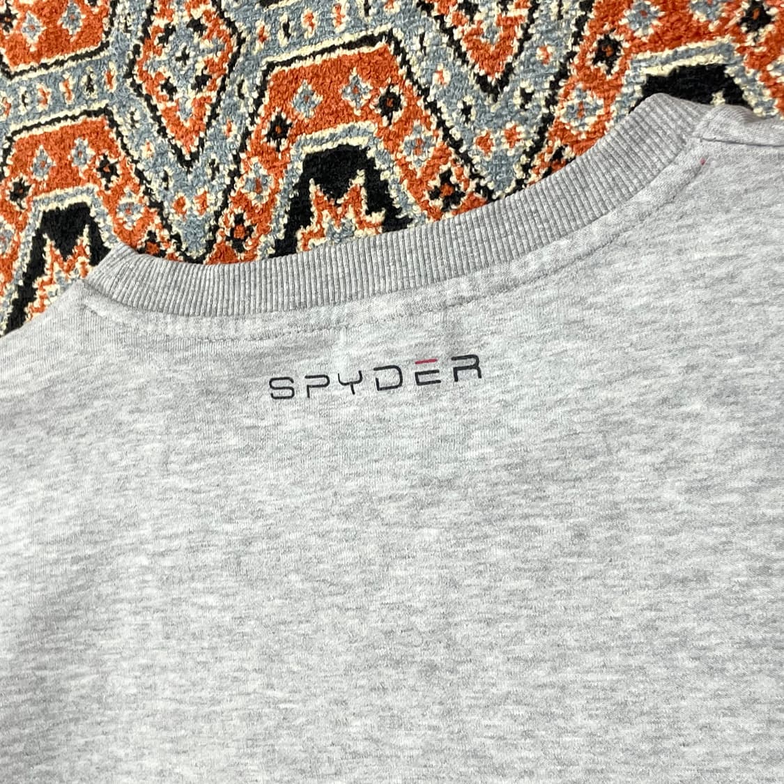 스파이더 그레이 맨투맨 남성M 상품이미지6
