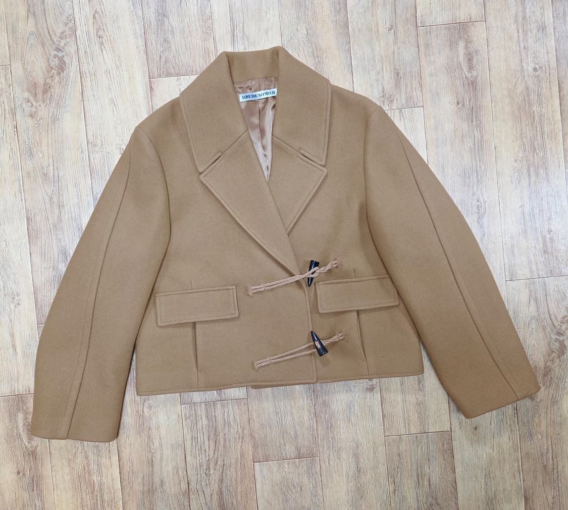 러브유쏘머치(LOVE YOU SO MUCH) 떡볶이 더플코트 프리사이즈 상품이미지3