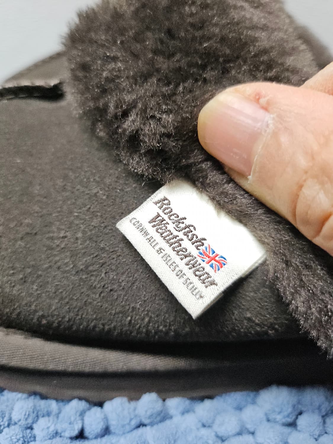 락피쉬웨더웨어 오리지널 윈터 슬리퍼 브라운 uk 4.5 상품이미지3