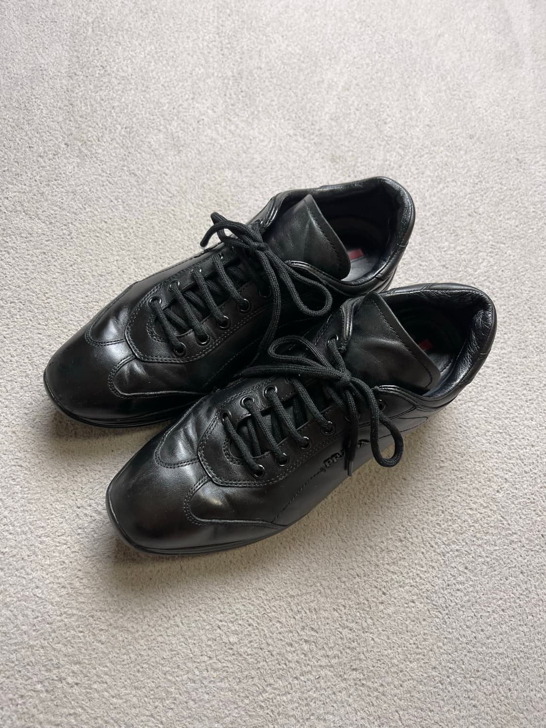 [38] PRADA LEATHER SPORTS 스니커즈-240 상품이미지1