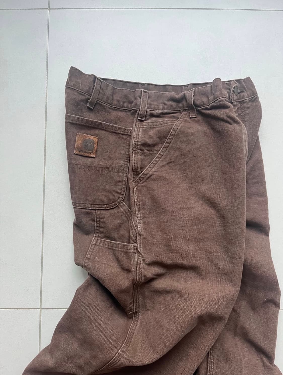 칼하트 데님 팬츠 브라운 상품이미지2