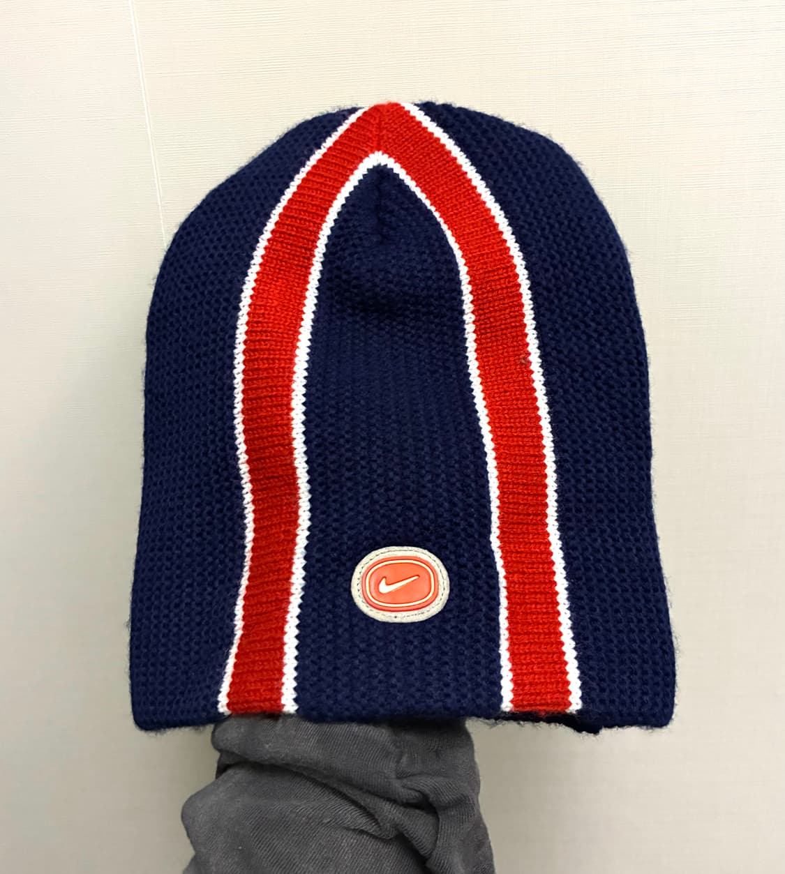 (F)00s 나이키 빈티지 스우시 스트라이프 아크릴 비니 와치캡 상품이미지1