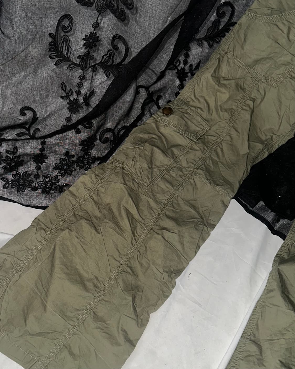 Khaki cargo pants 상품이미지3