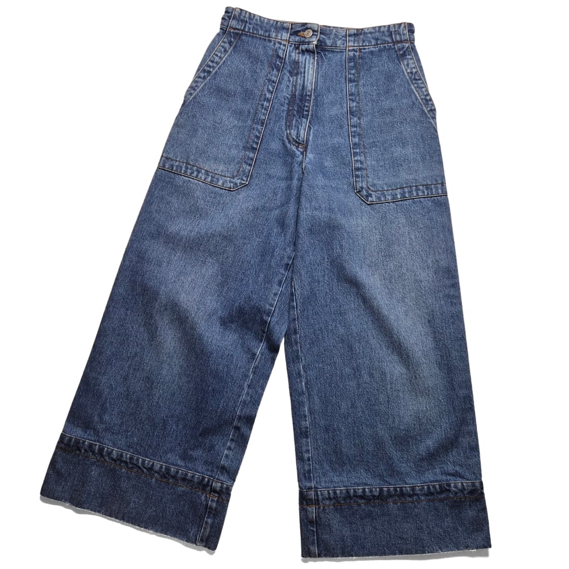 [27] 드리스반노튼 데님크롭팬츠 상품이미지2