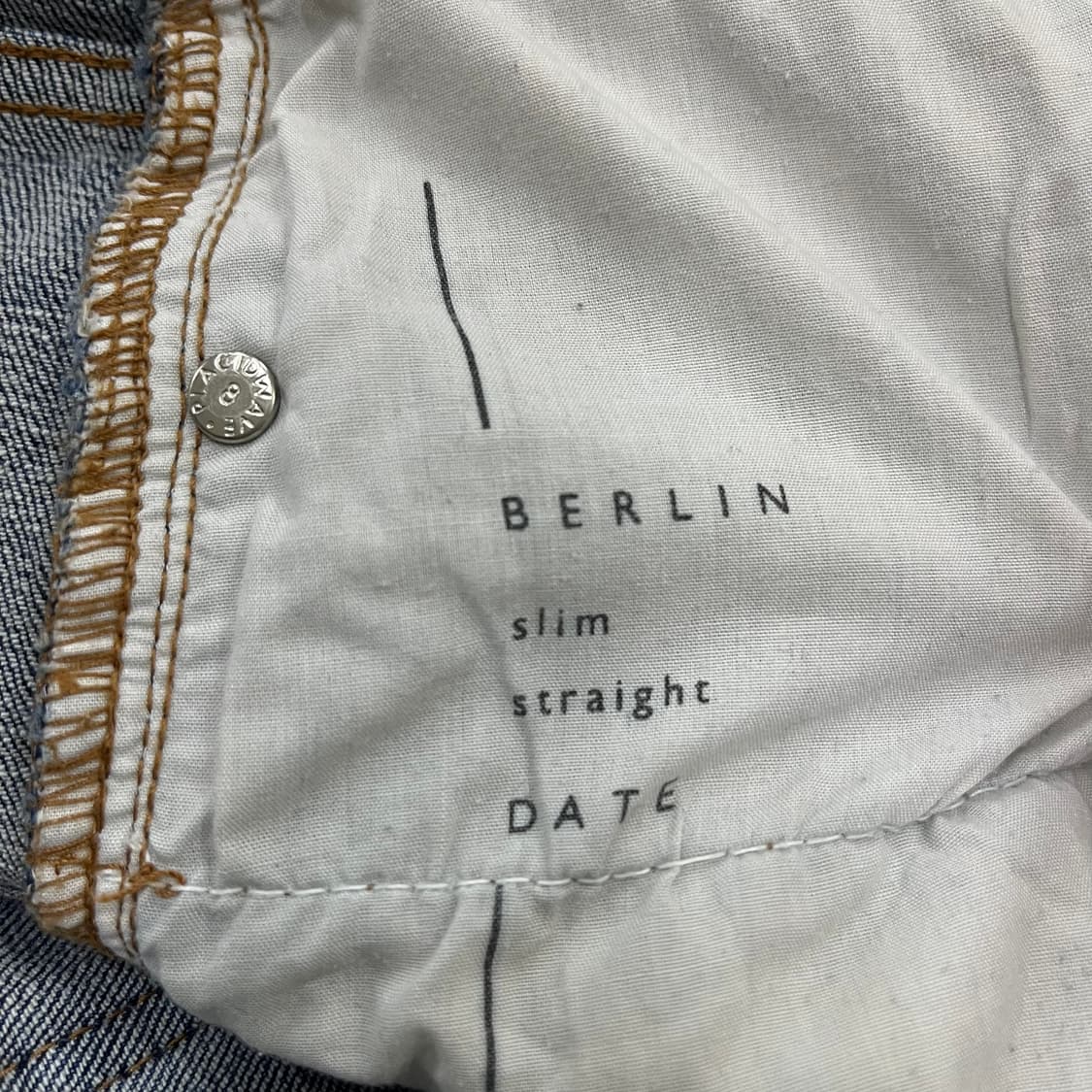 [32] 플랙진 베를린 슬림스트레이트 데님 팬츠 청바지 4010 상품이미지6