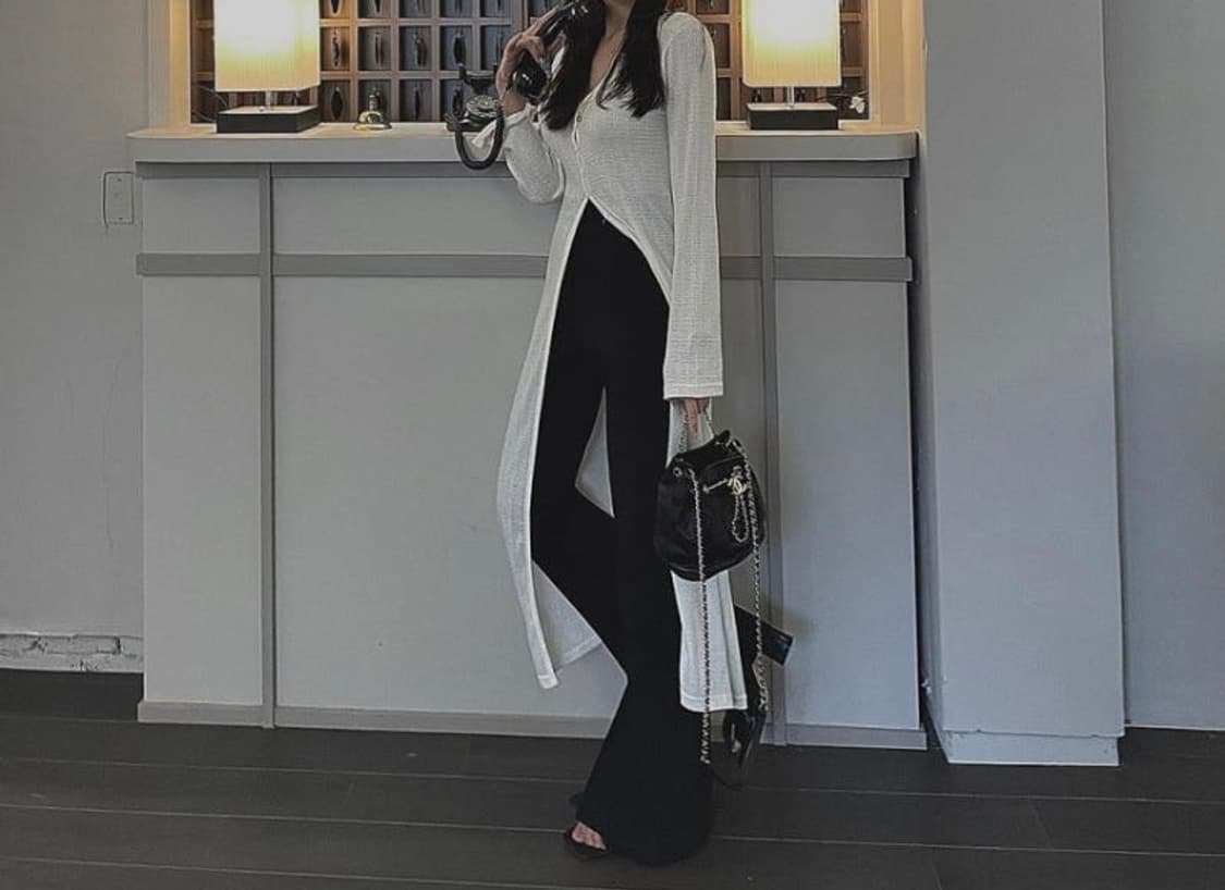 미엔느 맥시 롱 가디건  상품이미지2