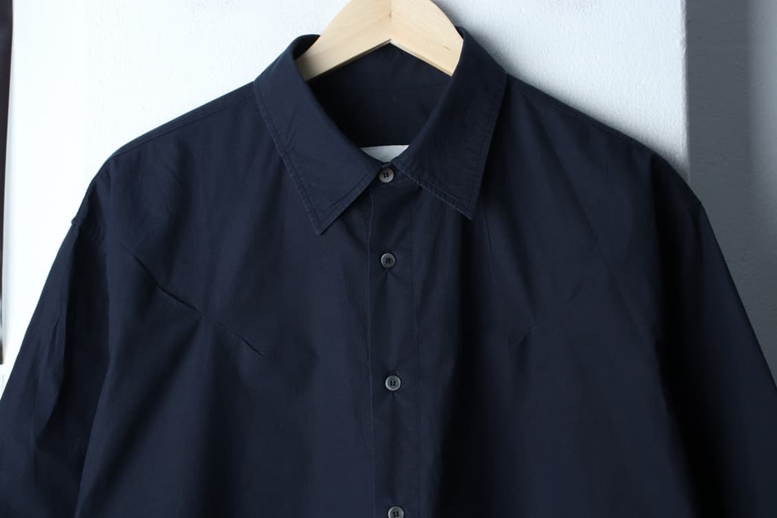 (L-2XL) 인템포무드 반팔 카라 티셔츠 셔츠 남방 무지-H31426 상품이미지3