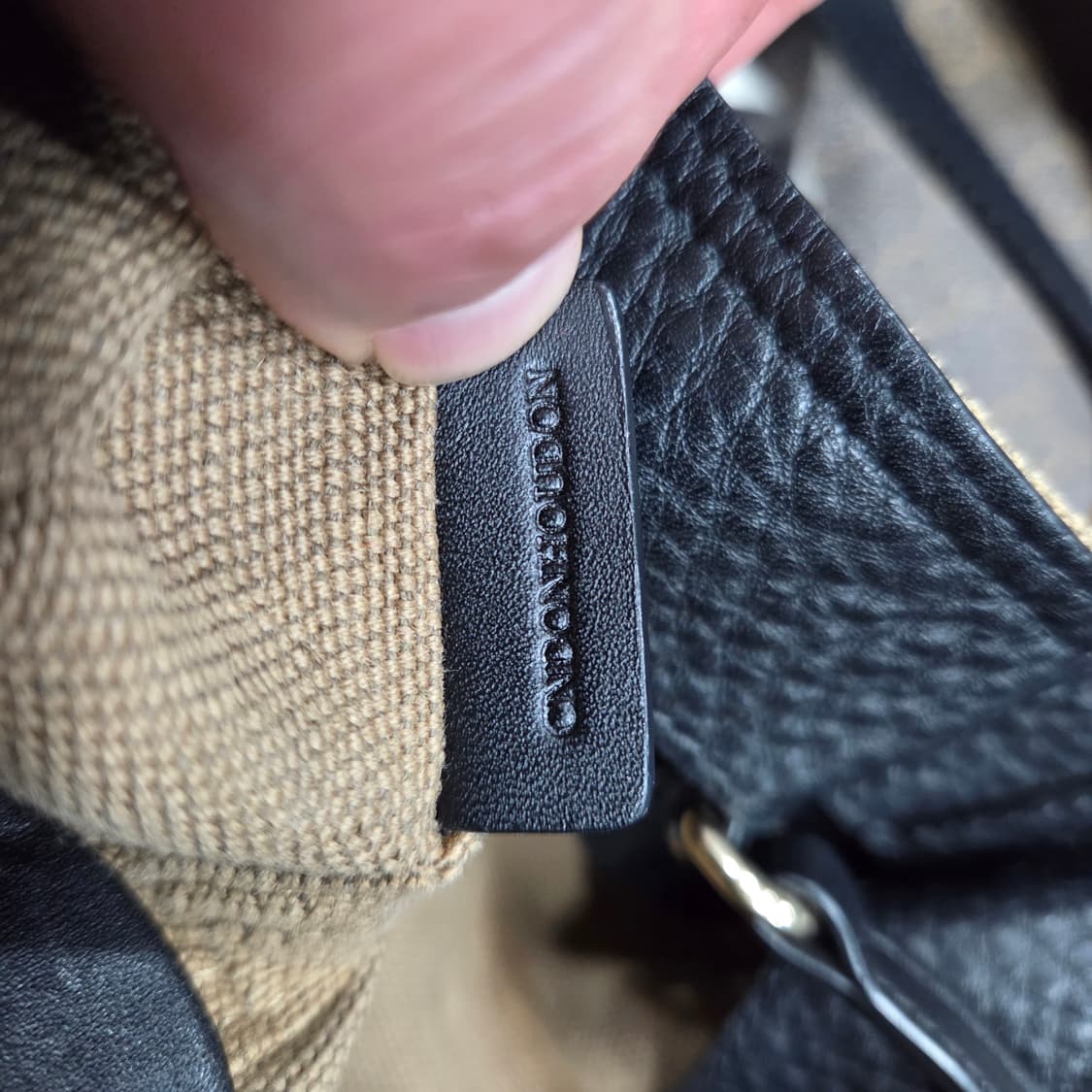 버버리 캔버스 호보백 상품이미지6