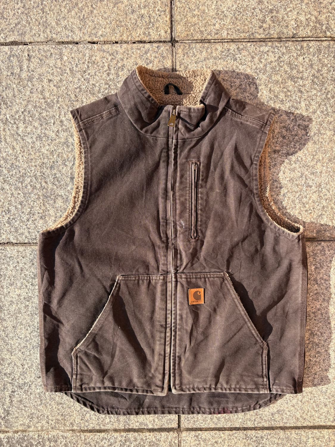 칼하트 셰르파 넥 워크 베스트 DBK 상품이미지1