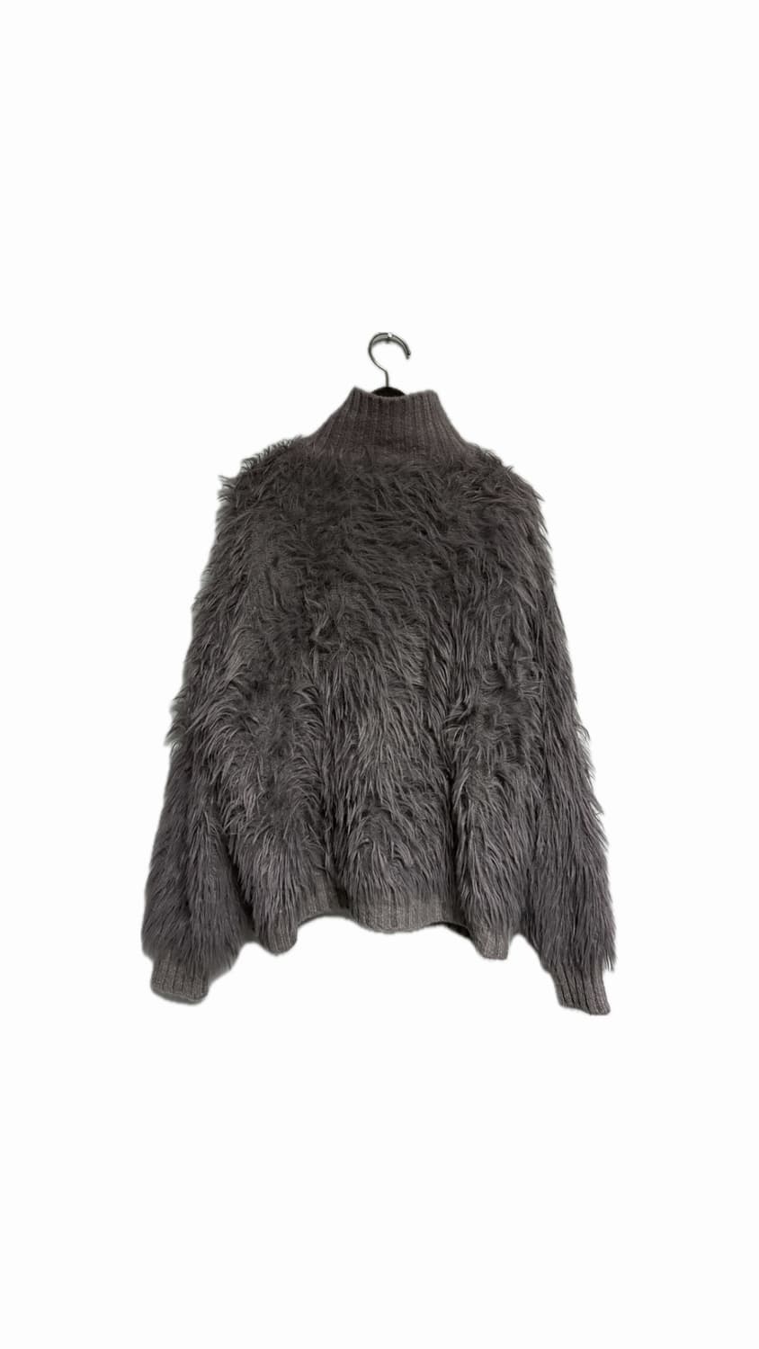 일본 빈티지 퍼 가디건 상품이미지2