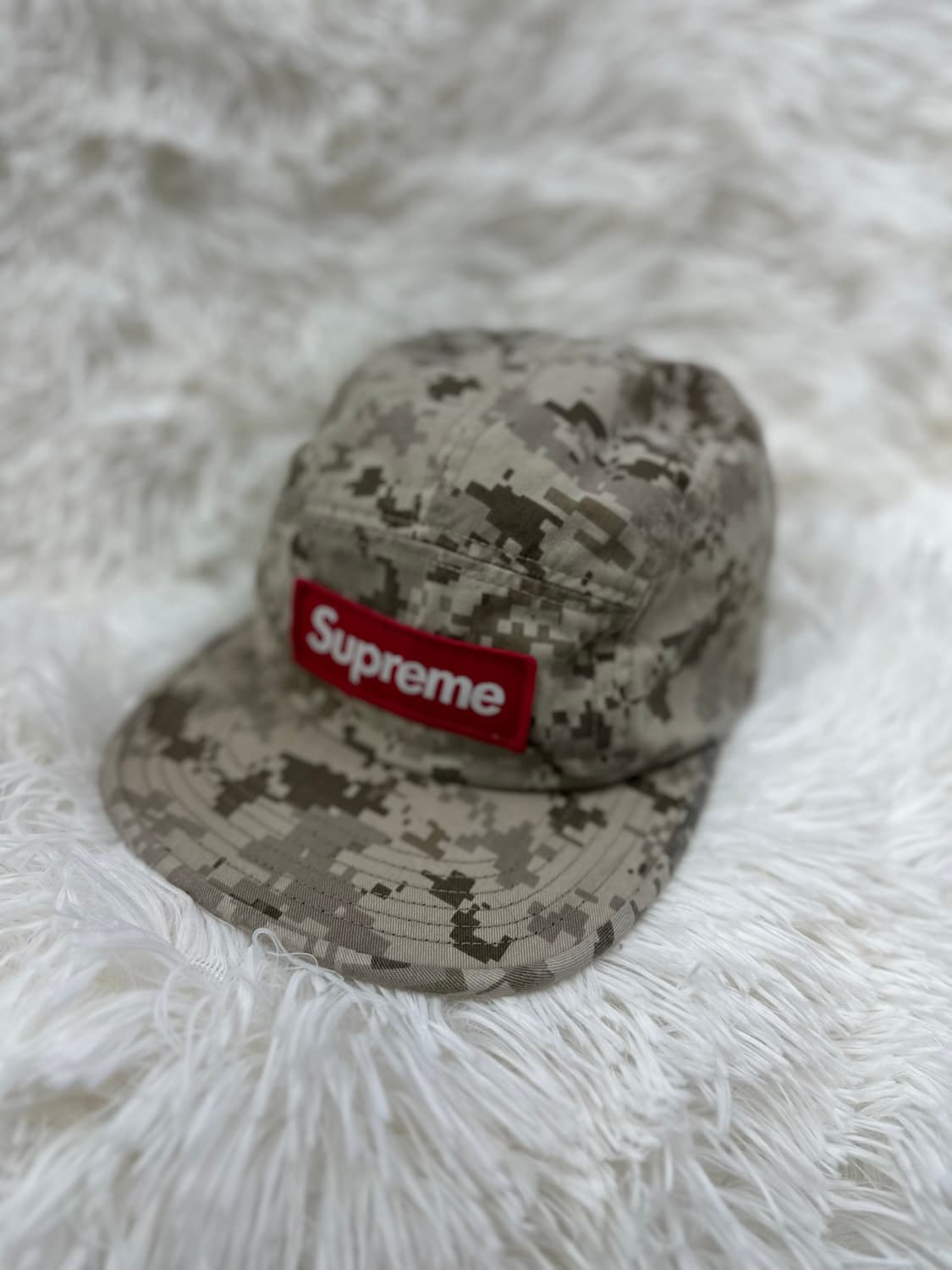 (OS)슈프림 디지털 카모 캠프캡 상품이미지1