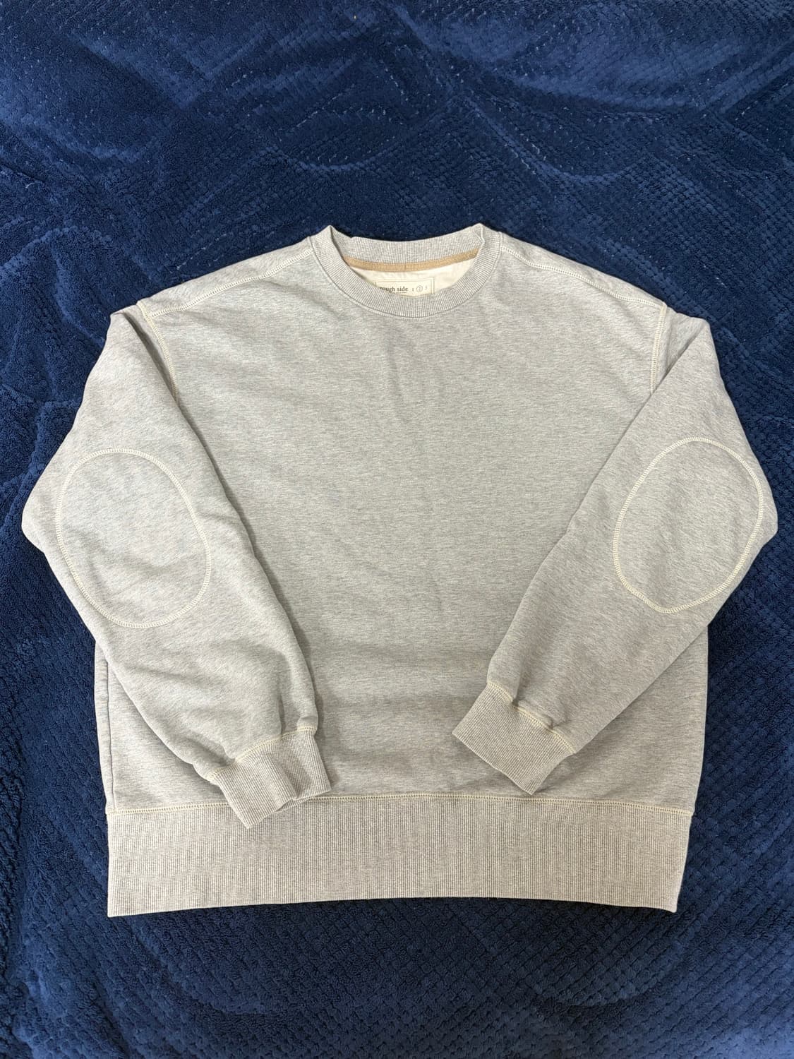 라프사이드 맨투맨 2사이즈 그레이 상품이미지1