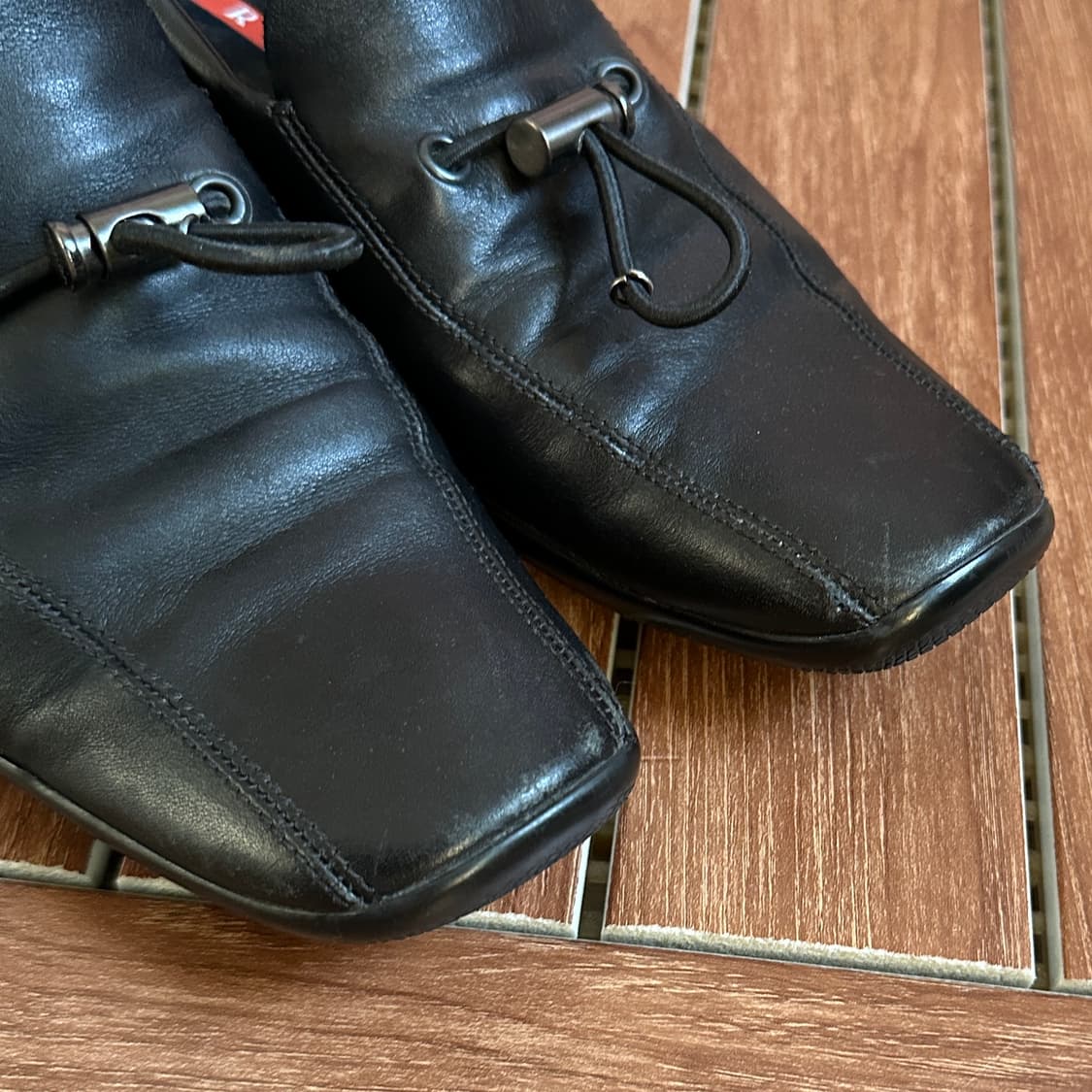 Prada sports toggle square toe loafer 상품이미지6