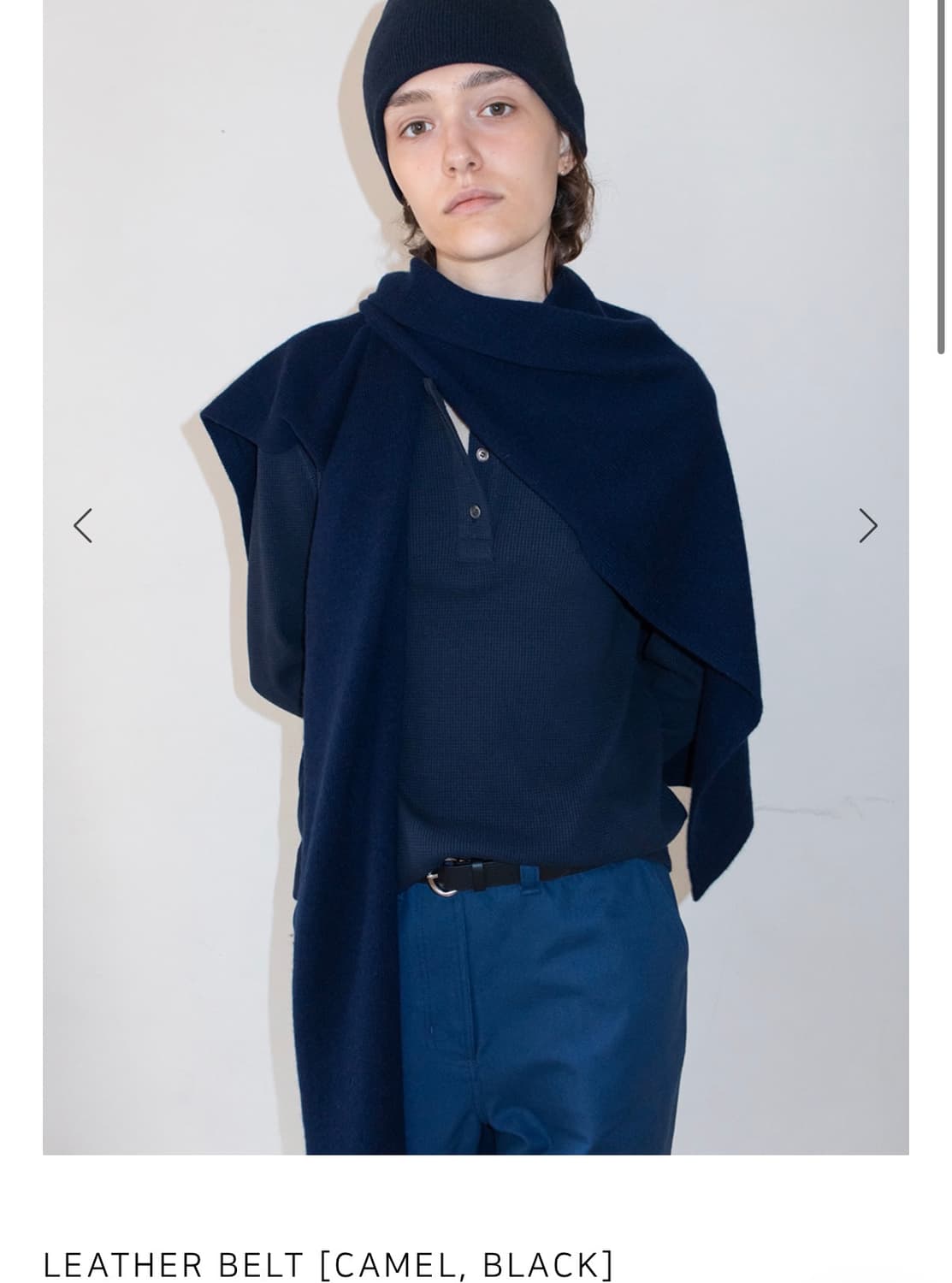 에레 벨트 블랙 상품이미지2