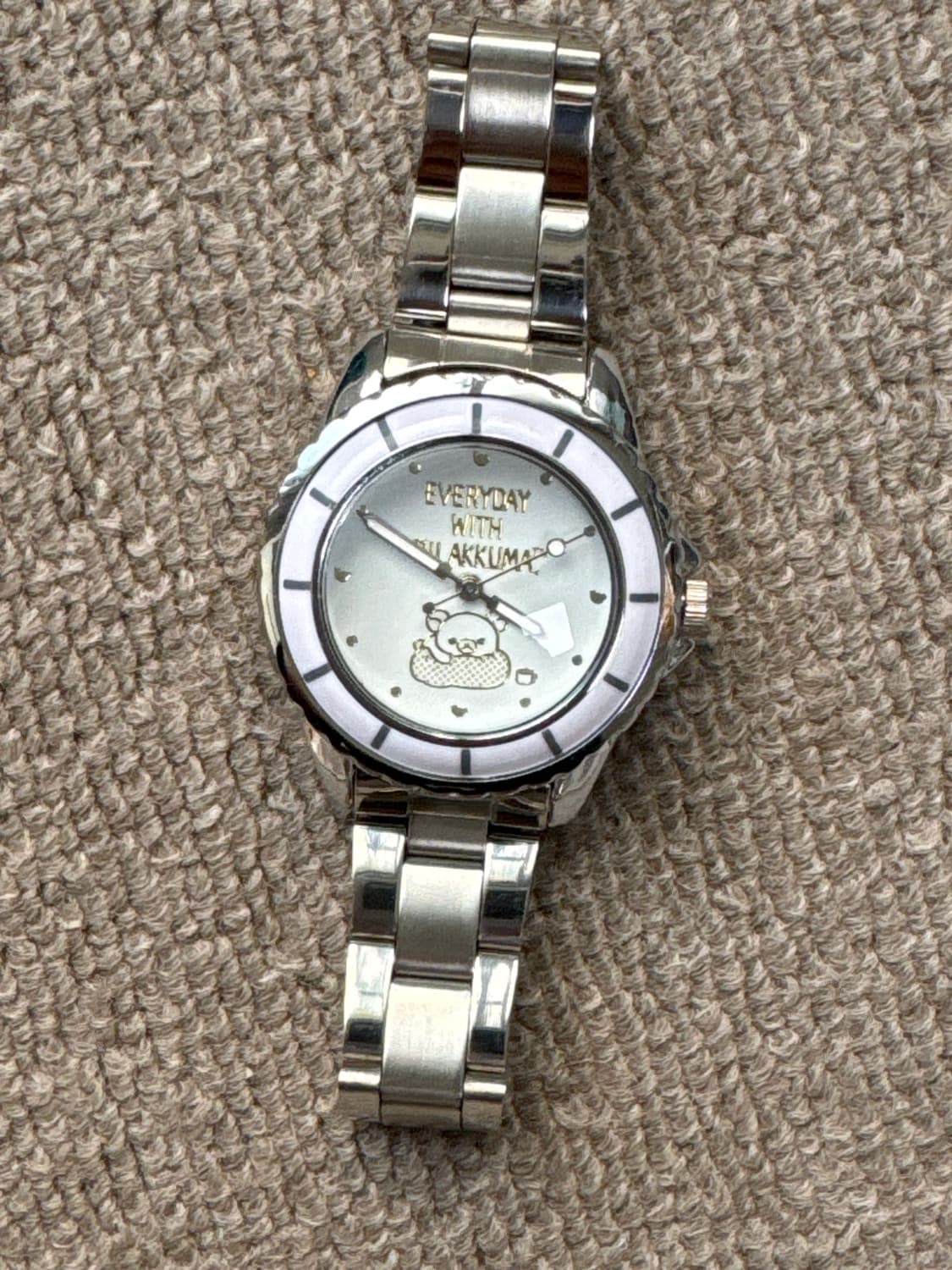 리락쿠마 스틸 손목 시계 상품이미지1