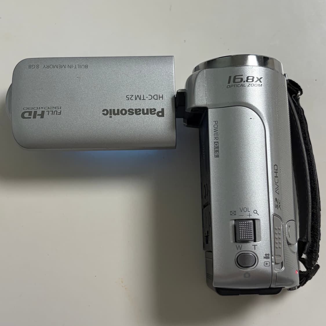 파나소닉 HDC-TM25 실버 빈티지 캠코더 상품이미지4