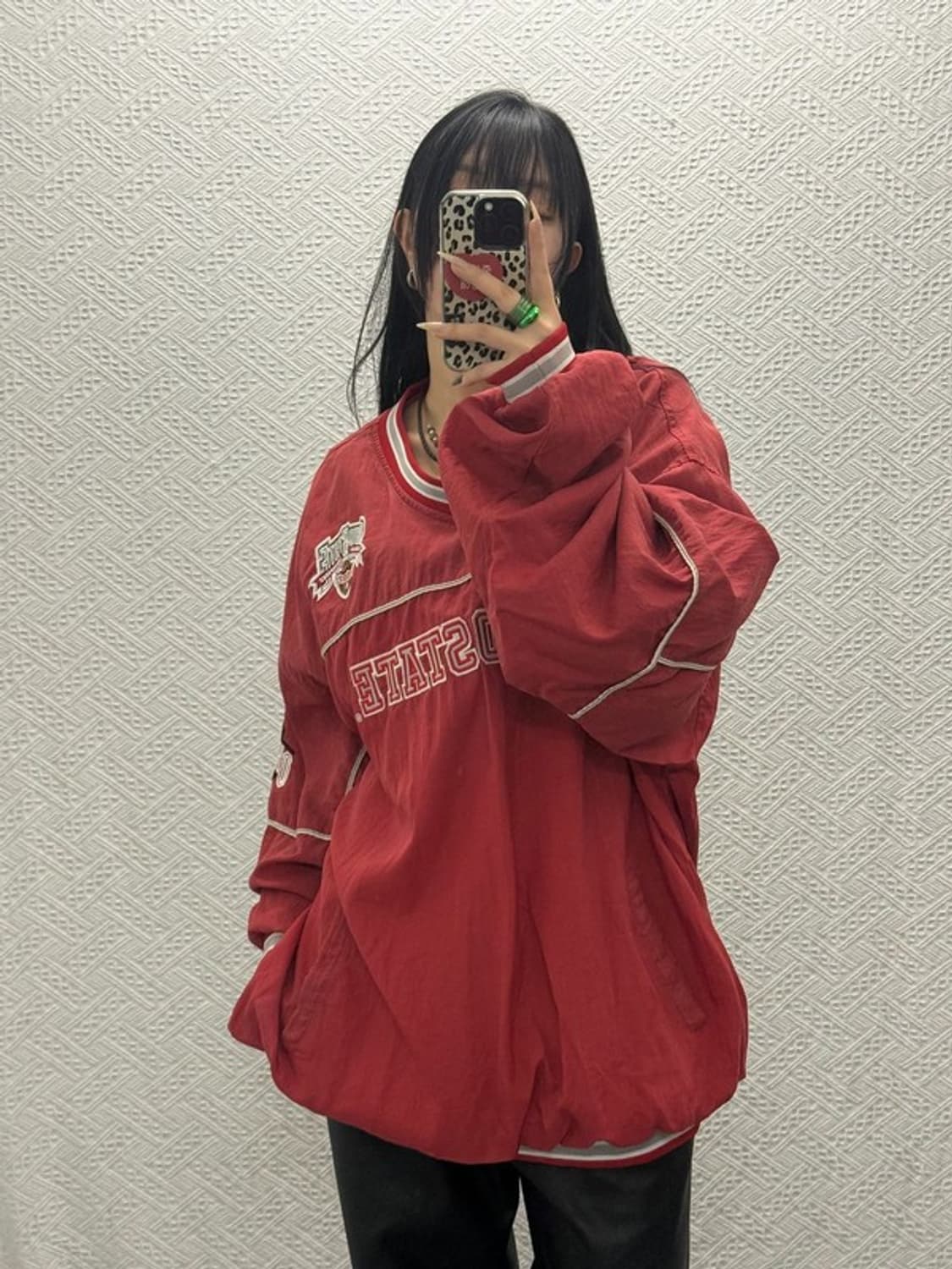 콜로세움 오하이오 주립대 스포티 웜업 바람막이 XXXL C08483 상품이미지2