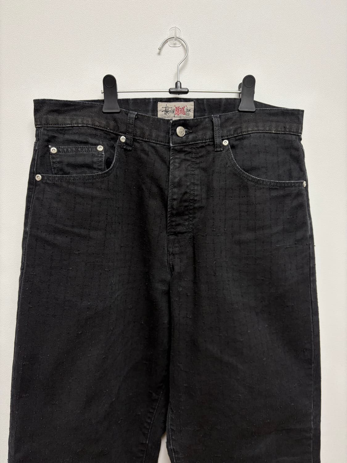 스투시 빅올진 니들펀치 블랙 상품이미지4