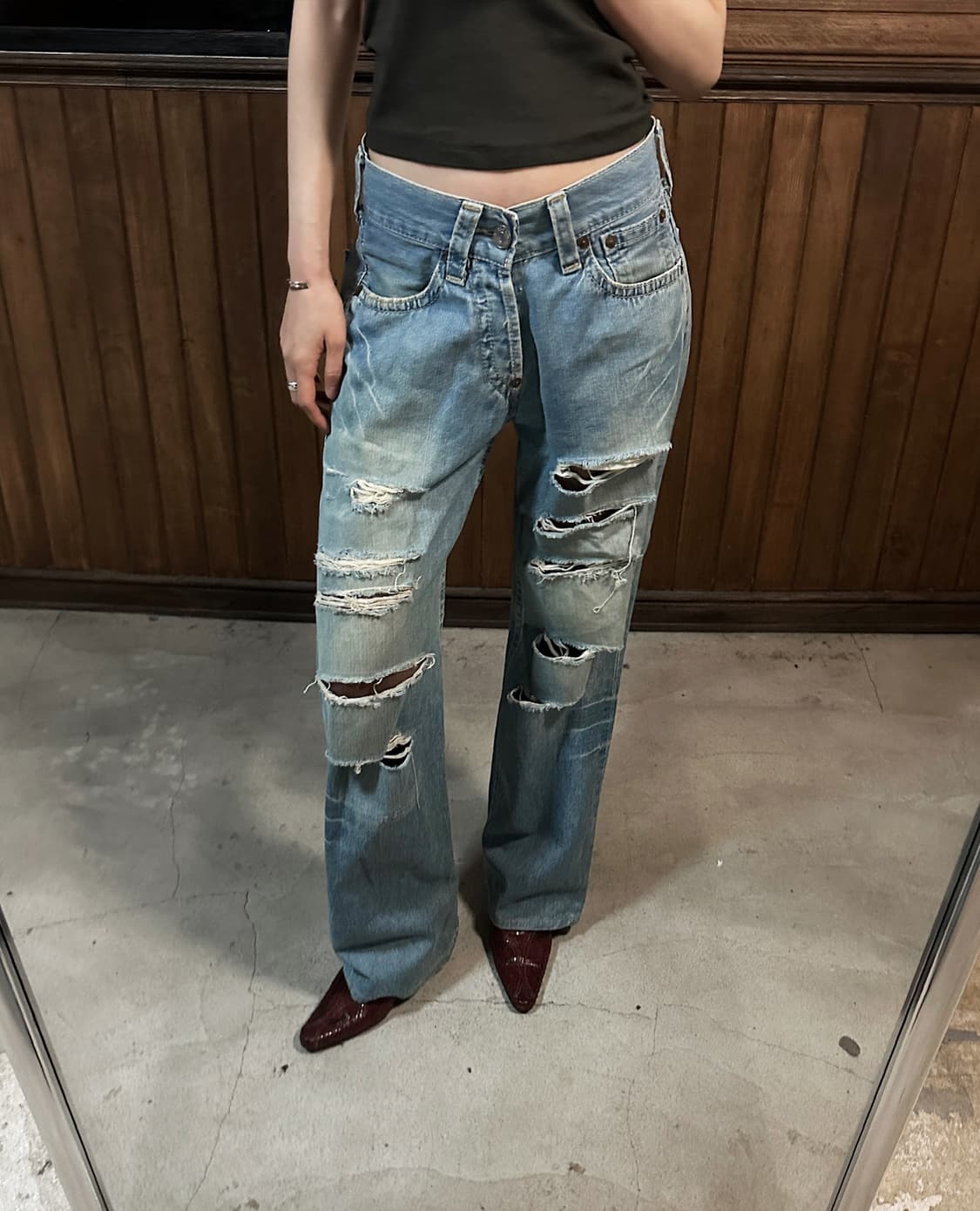 LEVIS 902 sicnch back w29 상품이미지1