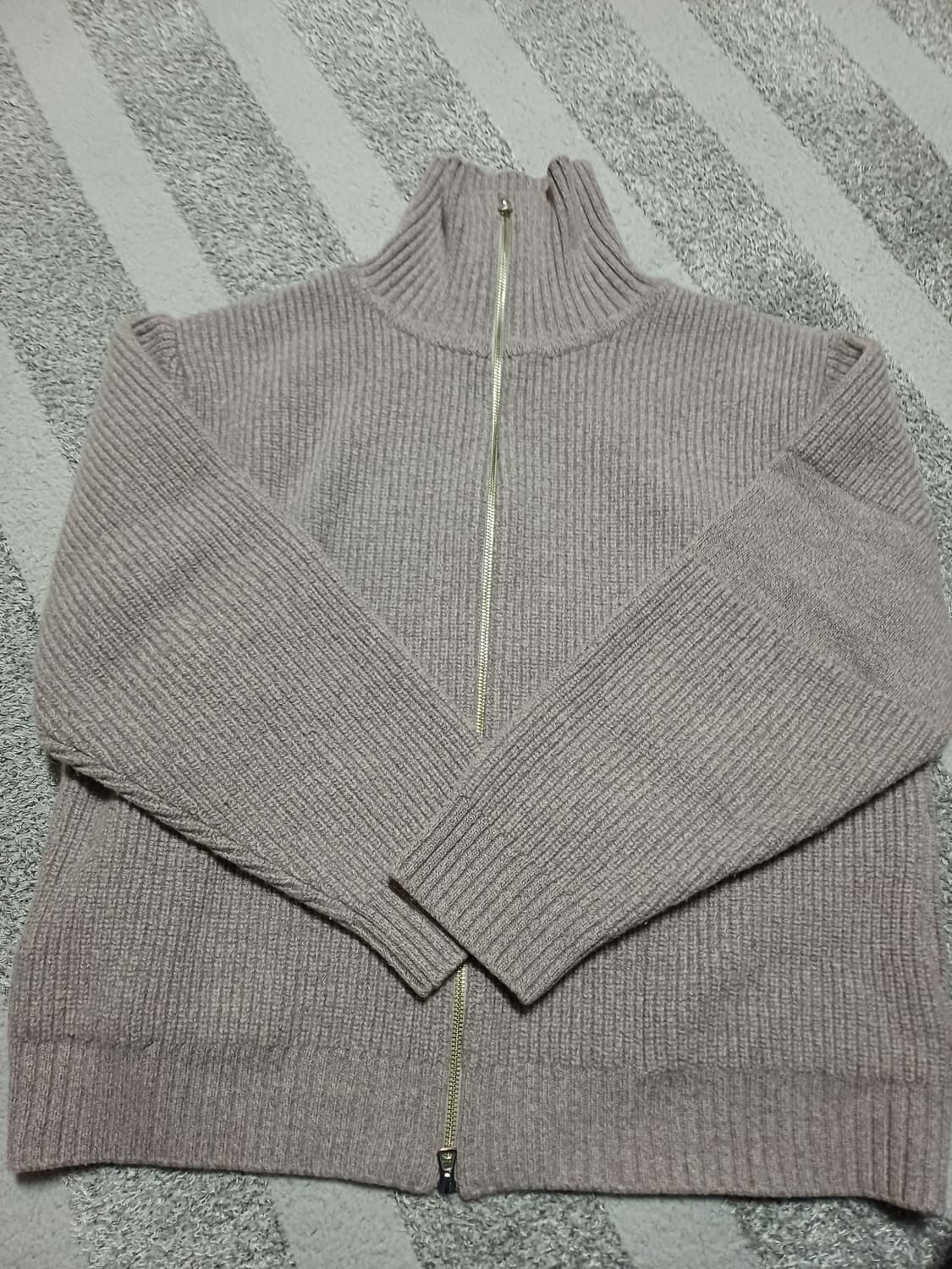 홀리선 마샬 니트집업 L 상품이미지2