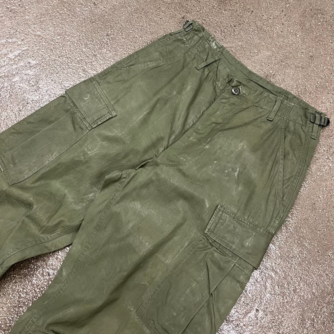 60s 오리지날 미군 정글퍼티그 팬츠 (~30) 상품이미지2