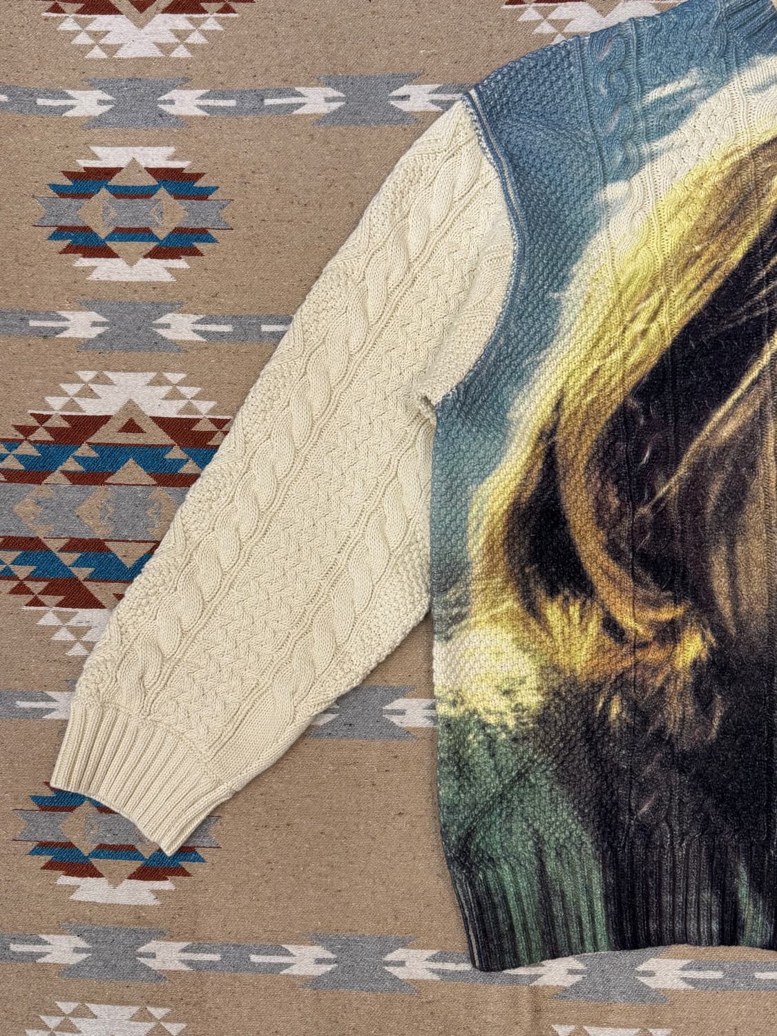 [L] 슈프림 커트 코베인 스웨터 화이트 - 23SS 상품이미지3