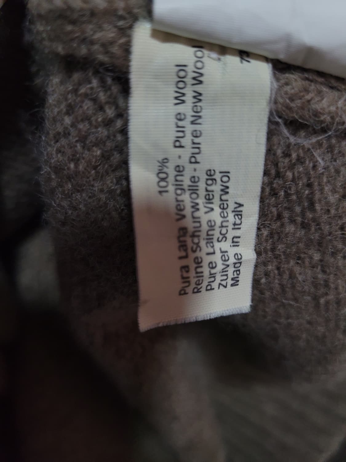 VALENTINO 발렌티노 빈티지 자수로고 울니트 상품이미지6