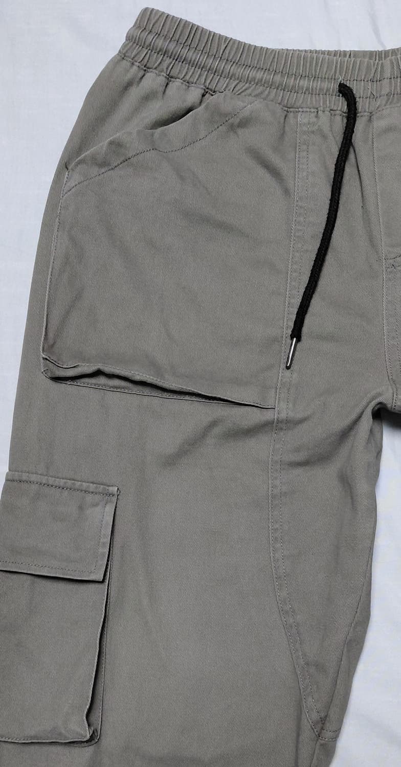 [XL] 스투시 스탁 로고 이지 카고 팬츠 차콜 상품이미지3