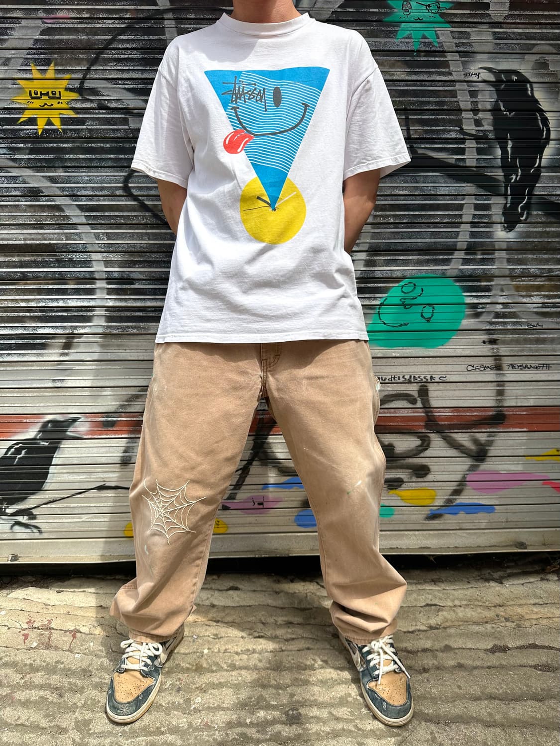 디키즈 캔버스 워크팬츠 ‘거미줄 커스텀’ 상품이미지8